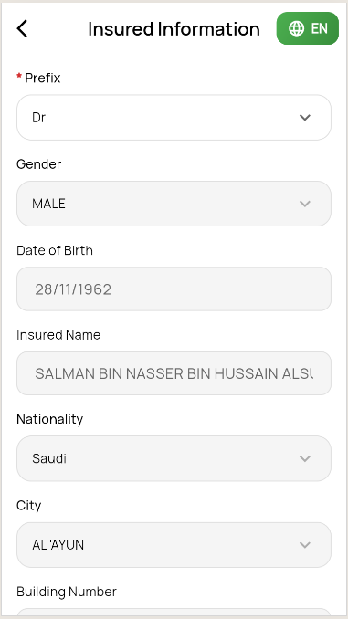 Address details 1